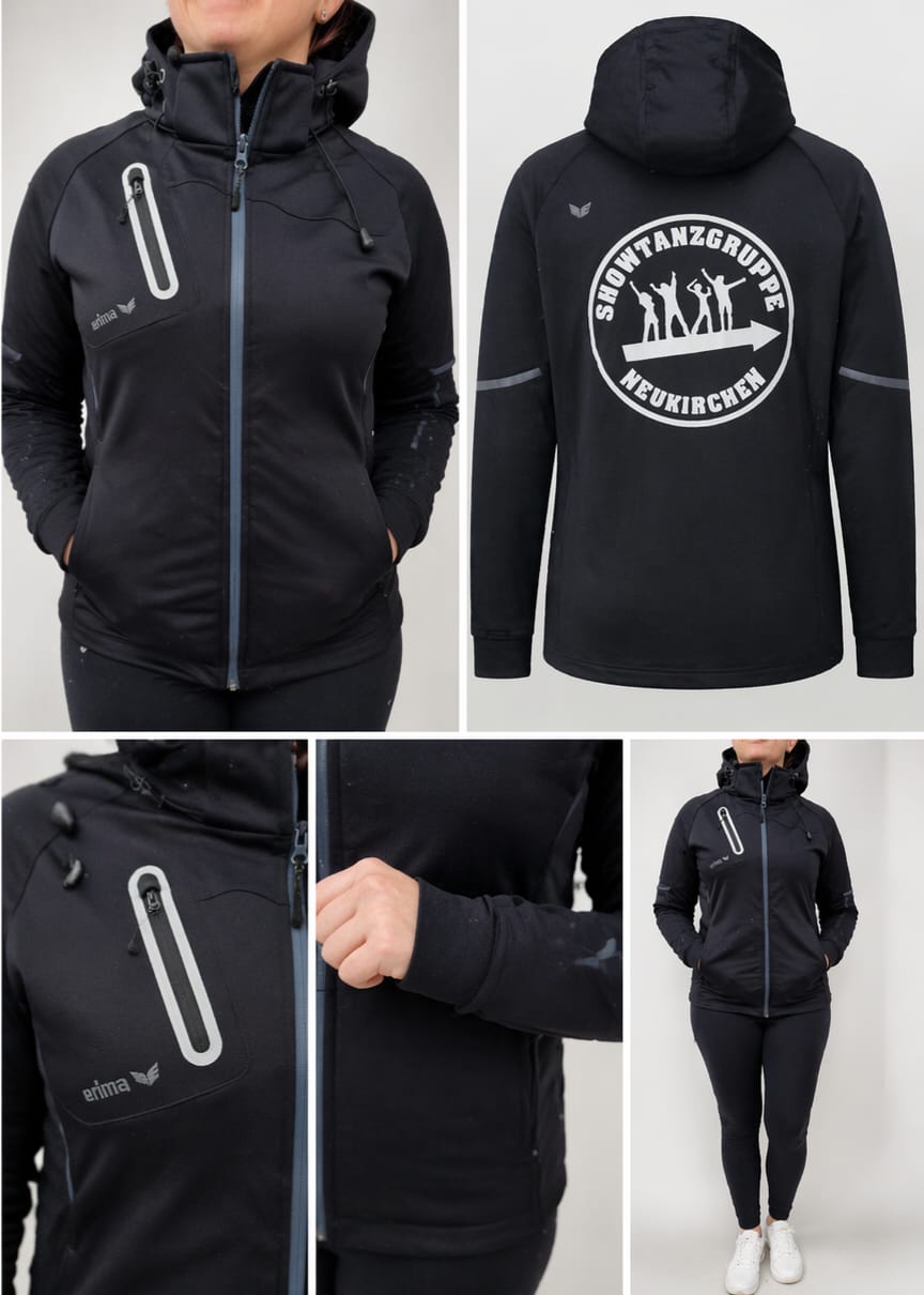 Softshall Jacke mit Logo Herren