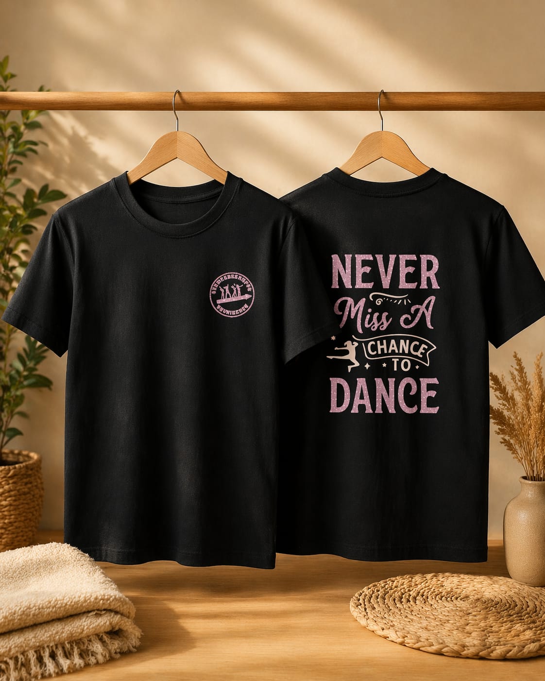 T-Shirt "Never Miss a Chance to Dance"